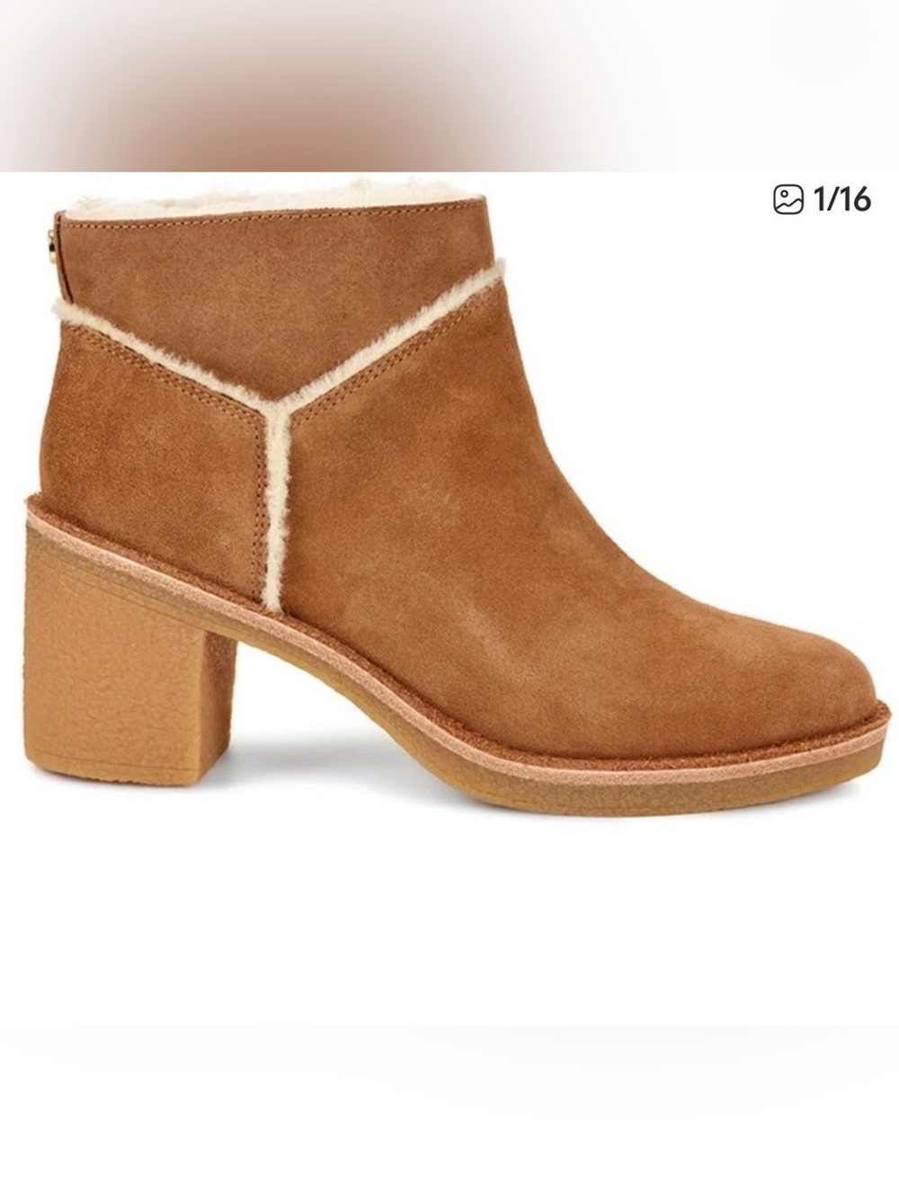 NIB UGG Kasen Chestnut Brown Boots Womens Size 10